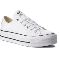 Femme Converse Baskets Hi All Star Lift blanches