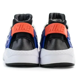 Femme Nike Baskets Huarache Run blanc/bleu/noir