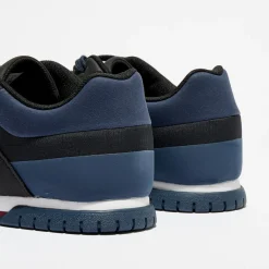 Discount Lacoste Baskets Indiana Evo 417 1 Q4 noir/bleu marine