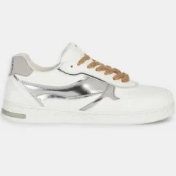Online Geox Baskets Jaysen blanc/argenté