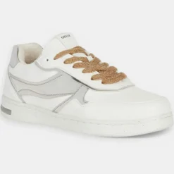 Online Geox Baskets Jaysen blanc/argenté