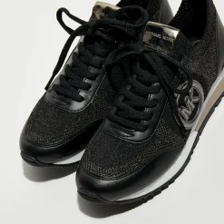 Clearance Michael Kors Chaussures Baskets Jenkins noir/gris