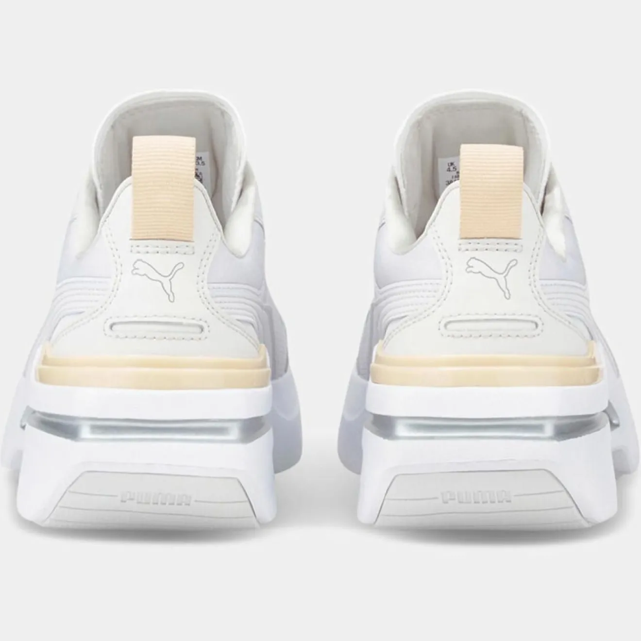 Femme Puma Baskets Kosmo Rider blanches