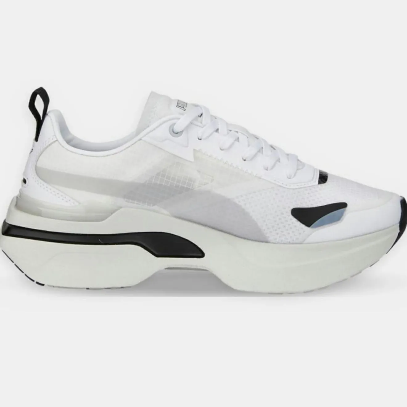 Femme Puma Baskets Kosmo Rider blanc/gris