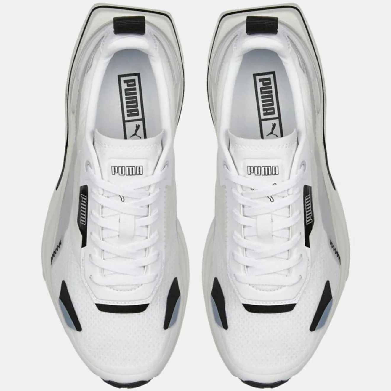 Femme Puma Baskets Kosmo Rider blanc/gris