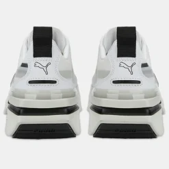 Femme Puma Baskets Kosmo Rider blanc/gris