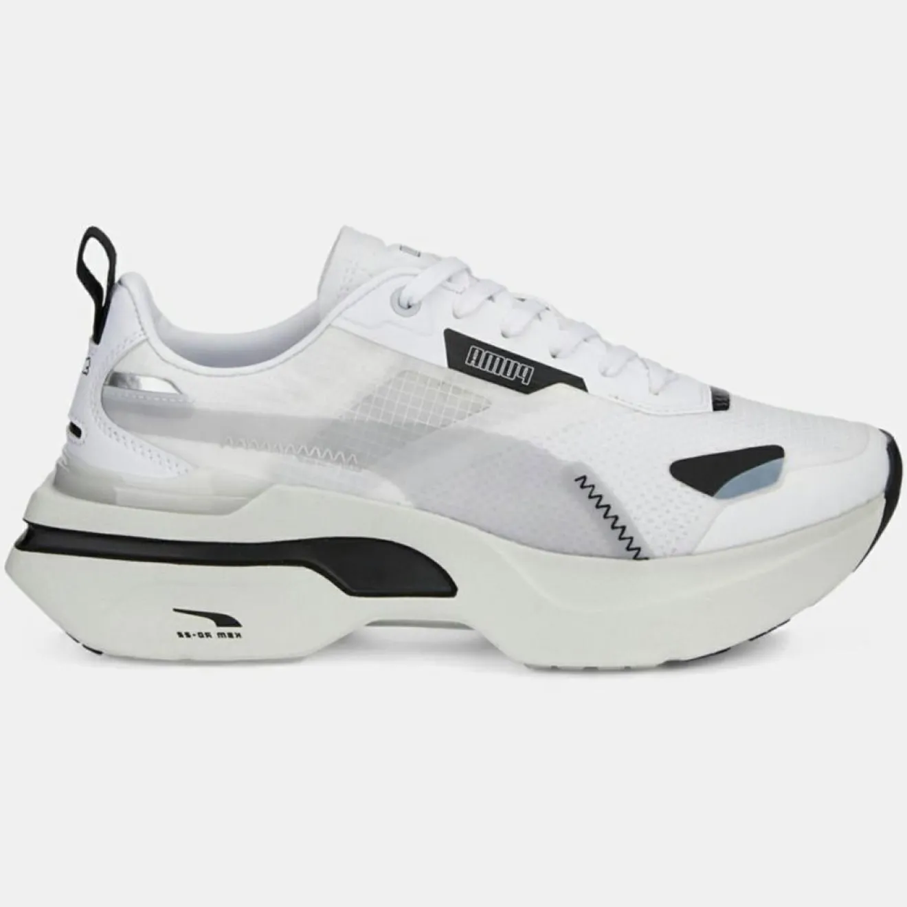 Femme Puma Baskets Kosmo Rider blanc/gris