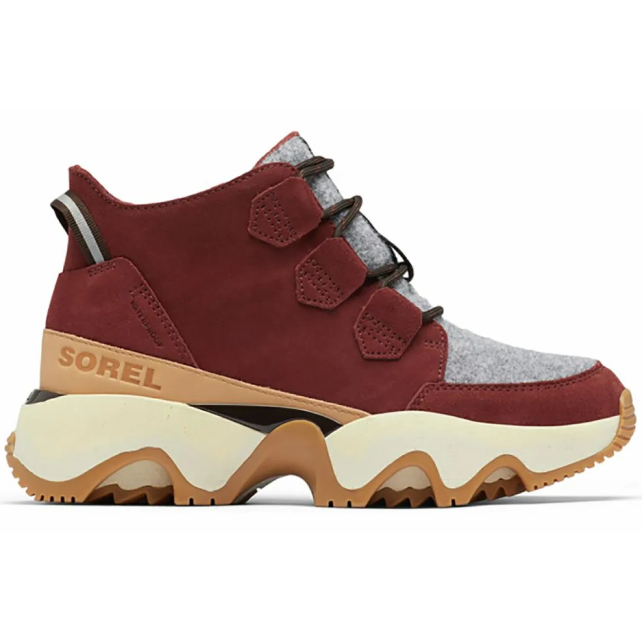 New Sorel Baskets lifestyle Kinetic Impact Caribou Wp rouges