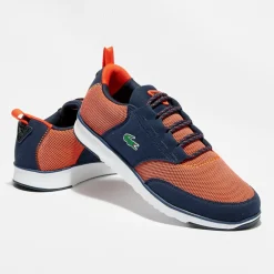 New Lacoste Baskets L.Ight 317 1 rouge/bleu marine