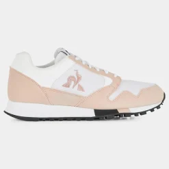 Femme Le Coq Sportif Baskets Manta Retro rose/blanc