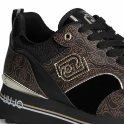 Online Liu-Jo Baskets Maxi marron/noir