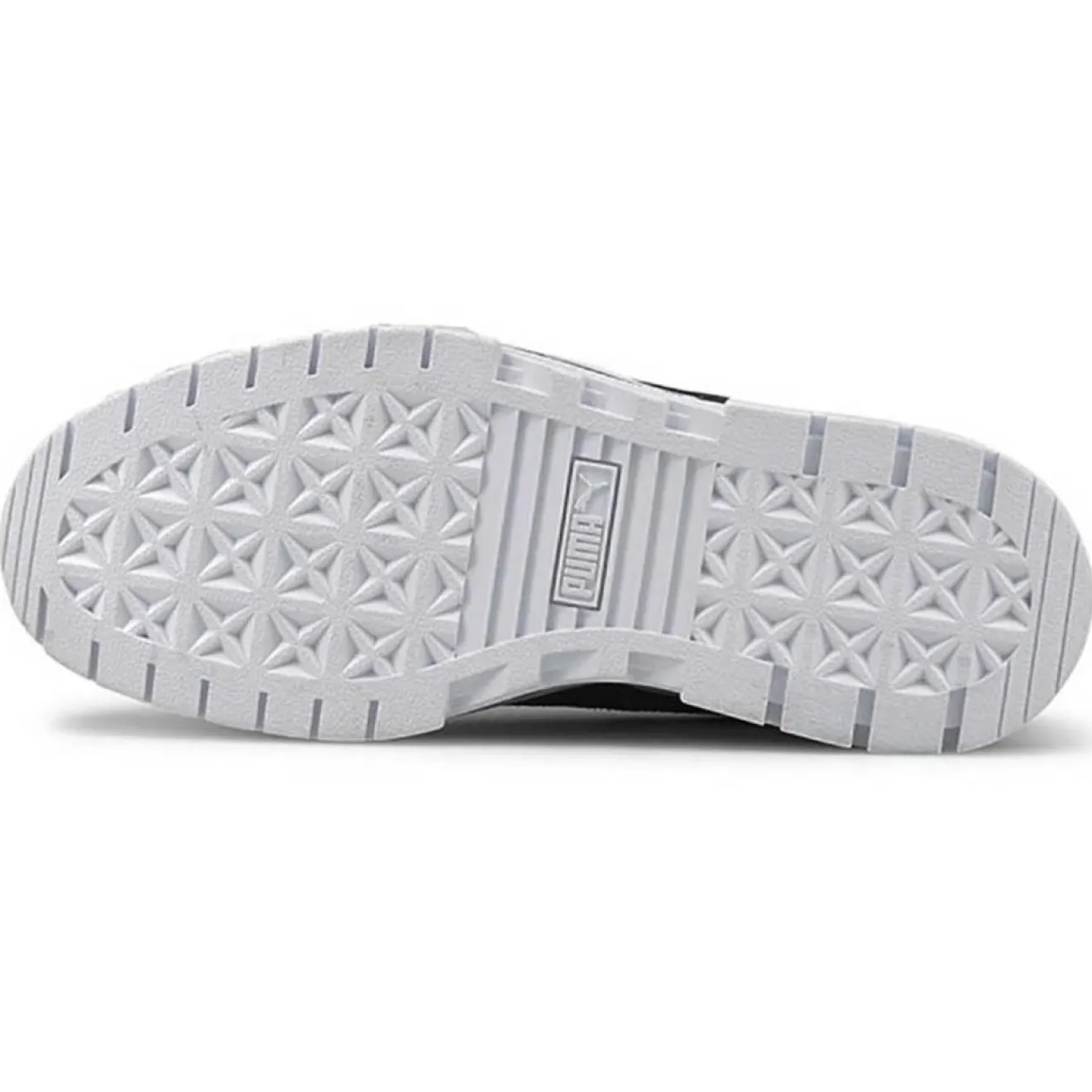 Femme Puma Baskets Mayze Leather blanc/noir