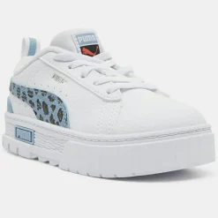 Enfant Puma Baskets Mayze Wild AC blanc/bleu