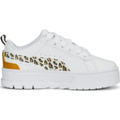 Online Puma Baskets Mayze Wild blanc/orange
