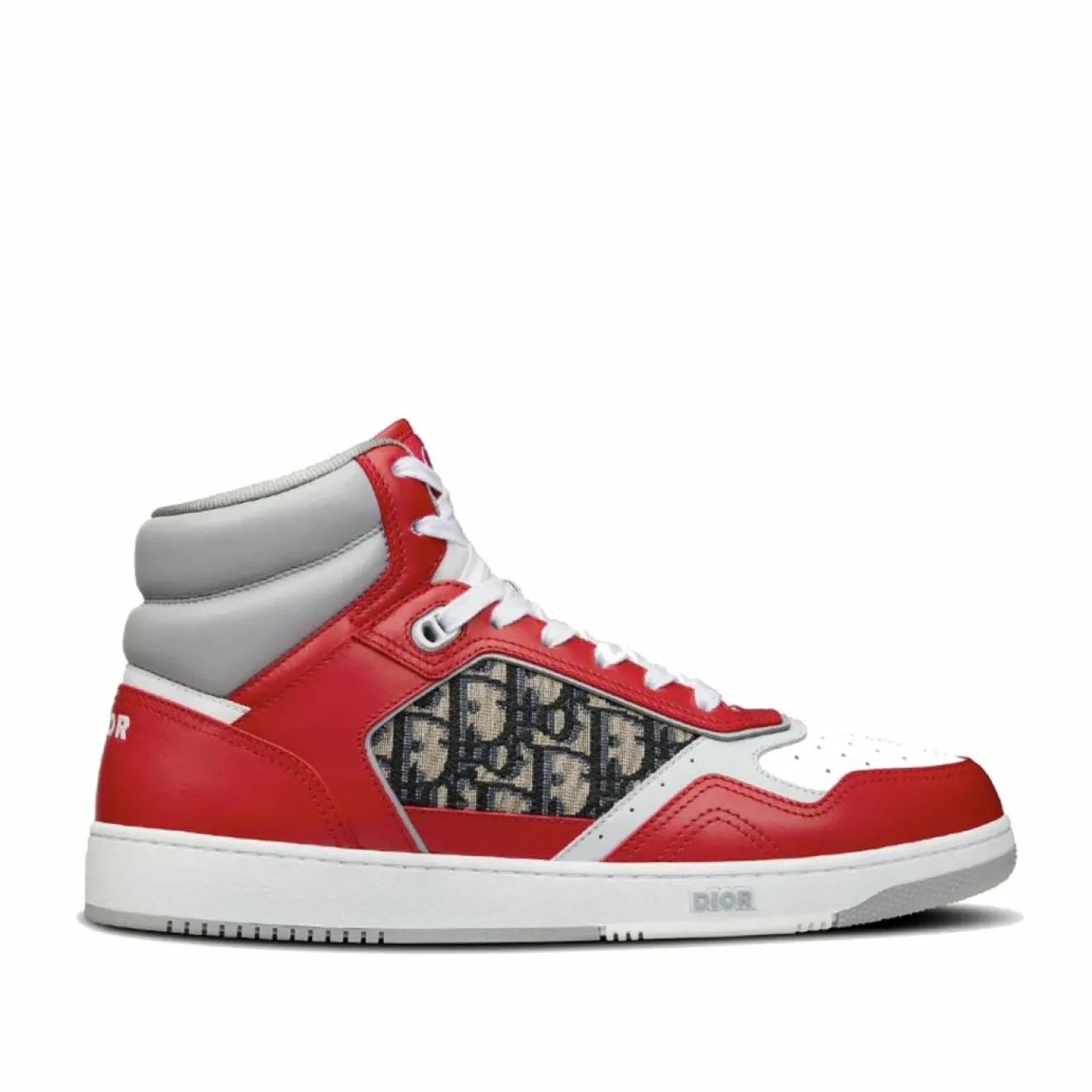 Clearance Dior Baskets montantes Oblique rouges