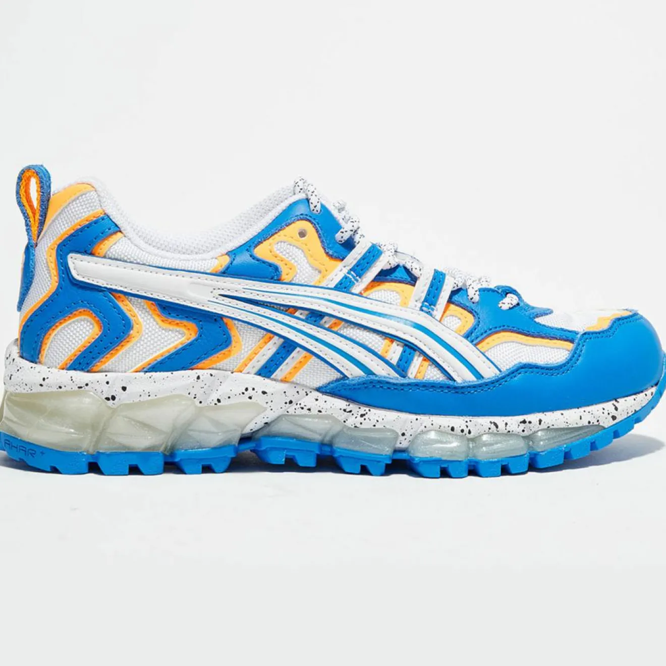 Femme Asics Baskets Nandi blanc/bleu