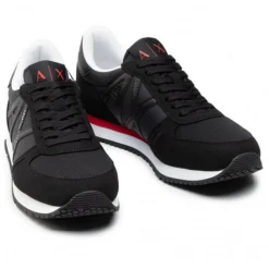 Homme Armani Exchange Baskets Noah noires