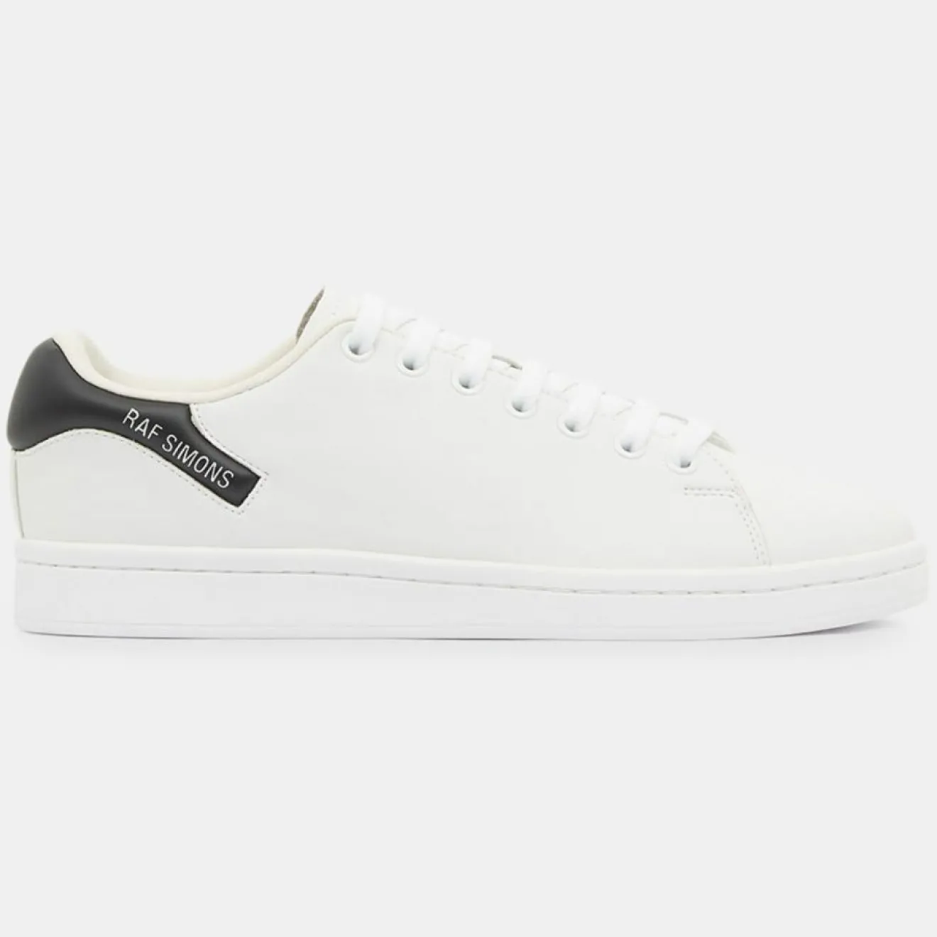 Clearance Raf Simons Baskets Orion Low blanc/noir