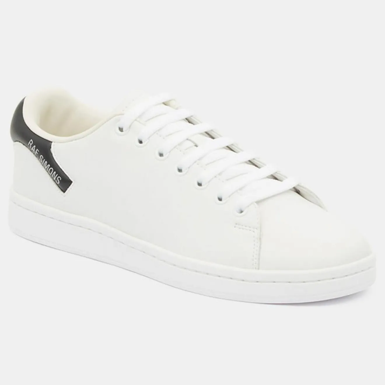 Clearance Raf Simons Baskets Orion Low blanc/noir