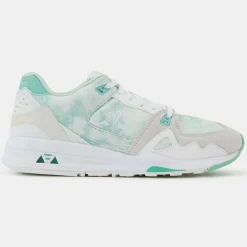 Femme Le Coq Sportif Baskets R1000 blanc/vert