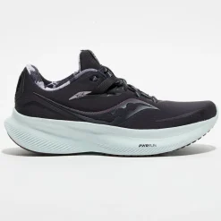 Femme Saucony Baskets Ride 15 Runshield noir/bleu