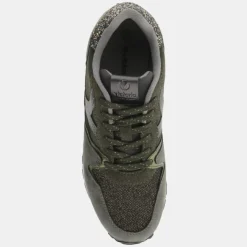 Femme Victoria Baskets Running kaki/noir