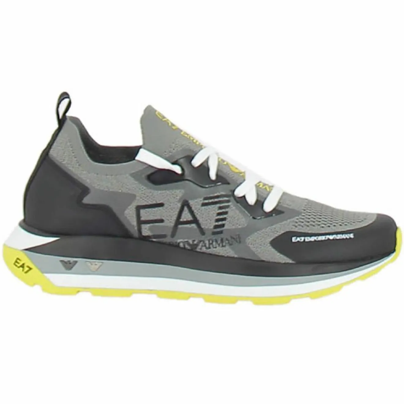 Homme EA7 Baskets Sisio grises