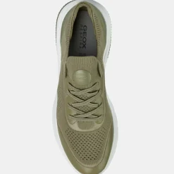 Femme Geox Baskets Spherica Actif kaki