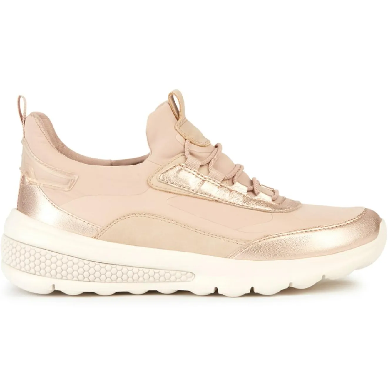 Femme Geox Baskets Spherica nude/rose doré
