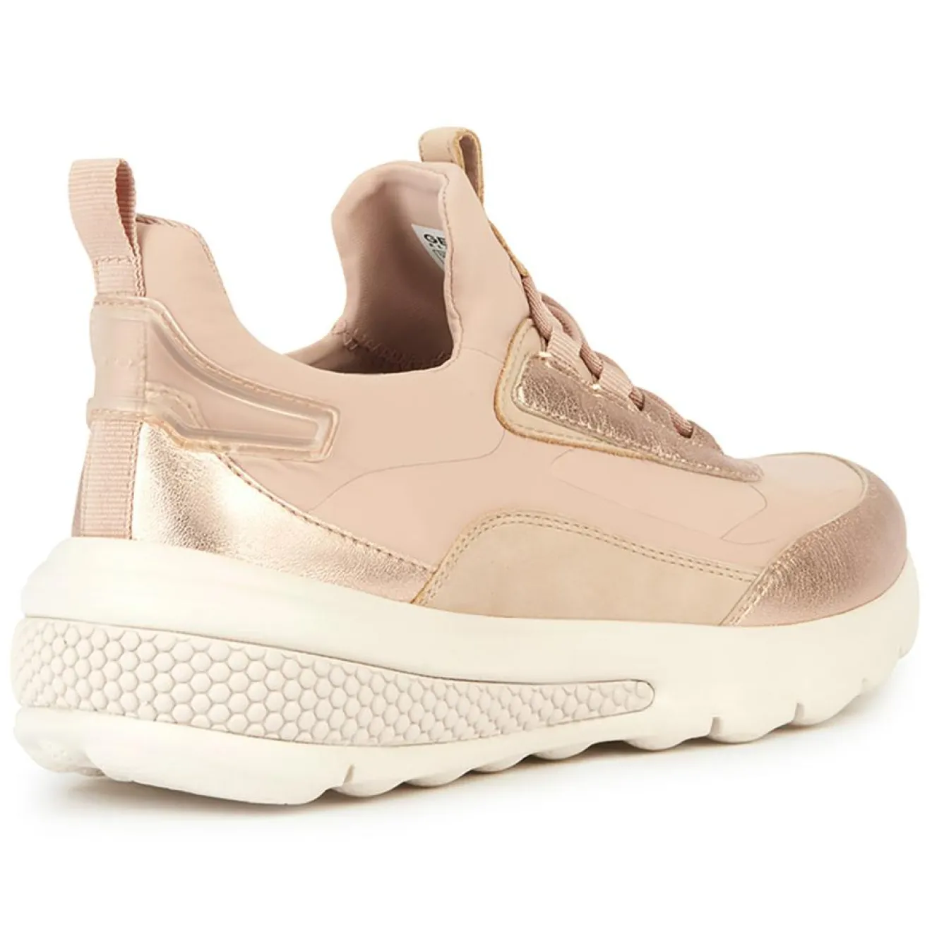 Femme Geox Baskets Spherica nude/rose doré