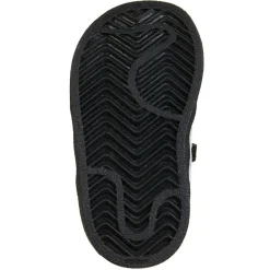 Enfant Adidas Baskets Superstar en Cuir à scratch noir/blanc