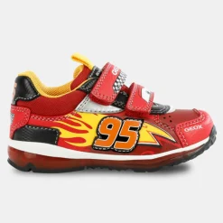 Enfant Geox Baskets Todo X Cars rouges