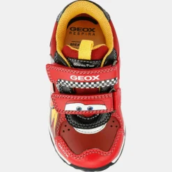 Enfant Geox Baskets Todo X Cars rouges