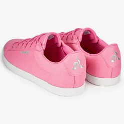 Femme Le Coq Sportif Baskets Toile Agate roses