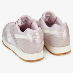 Best Reebok Baskets Velours de Cuir et Mesh Rapide parme