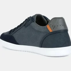 Homme Geox Baskets Walee bleu marine