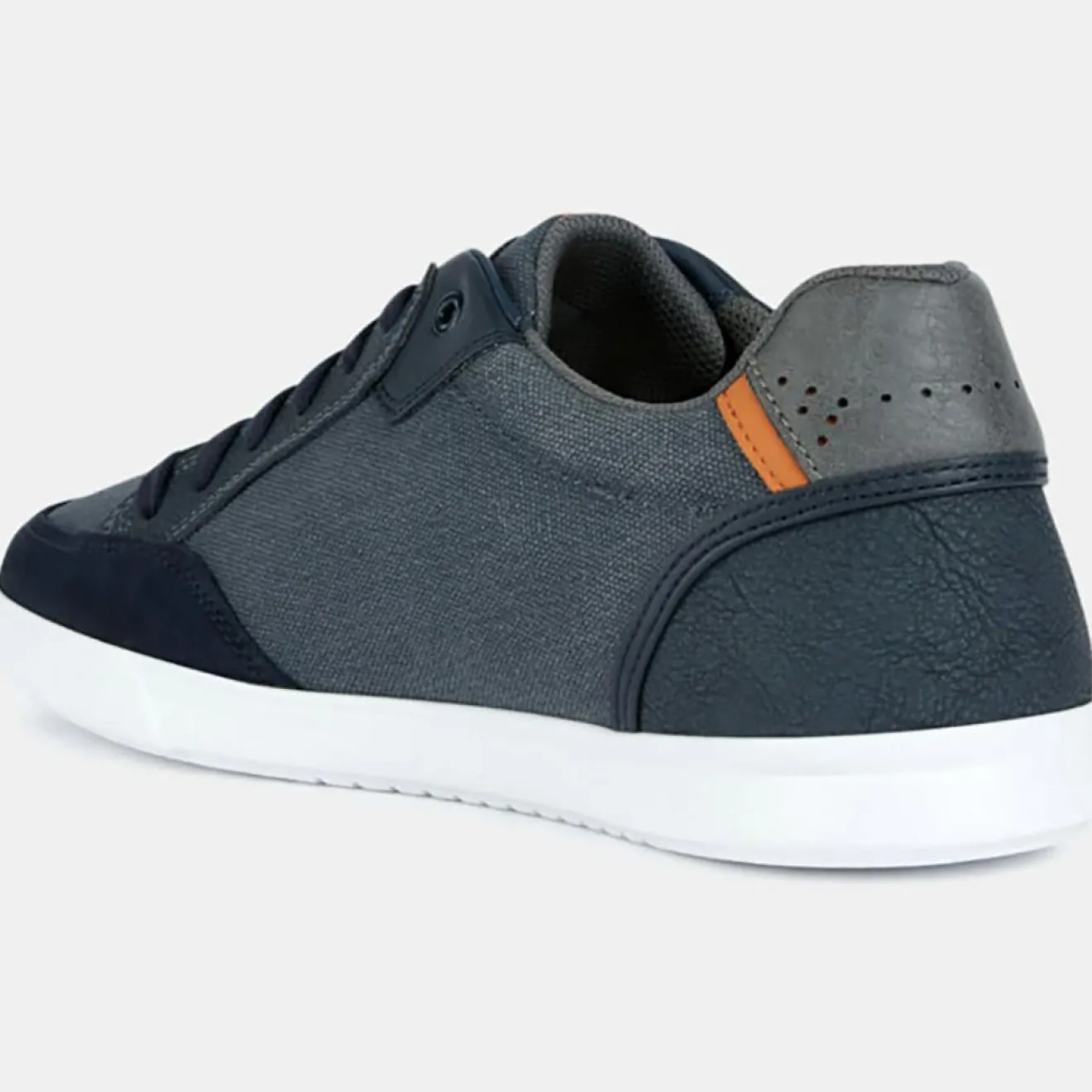 Homme Geox Baskets Walee bleu marine