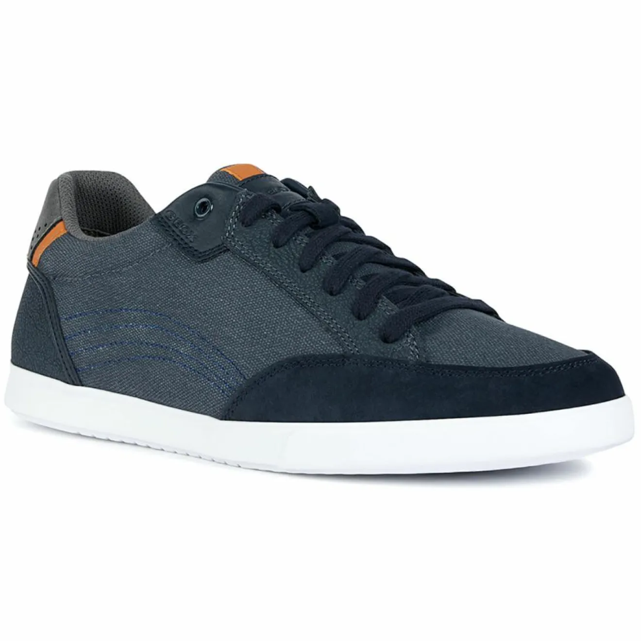 Homme Geox Baskets Walee bleu marine