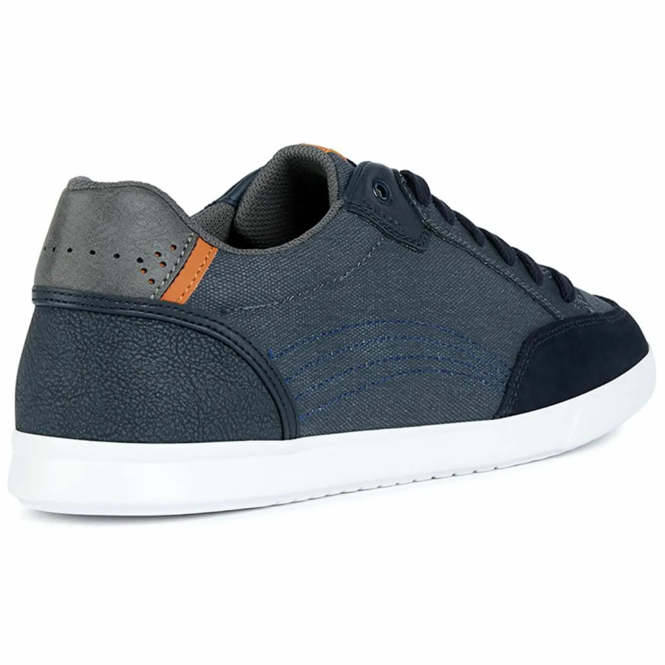 Homme Geox Baskets Walee bleu marine