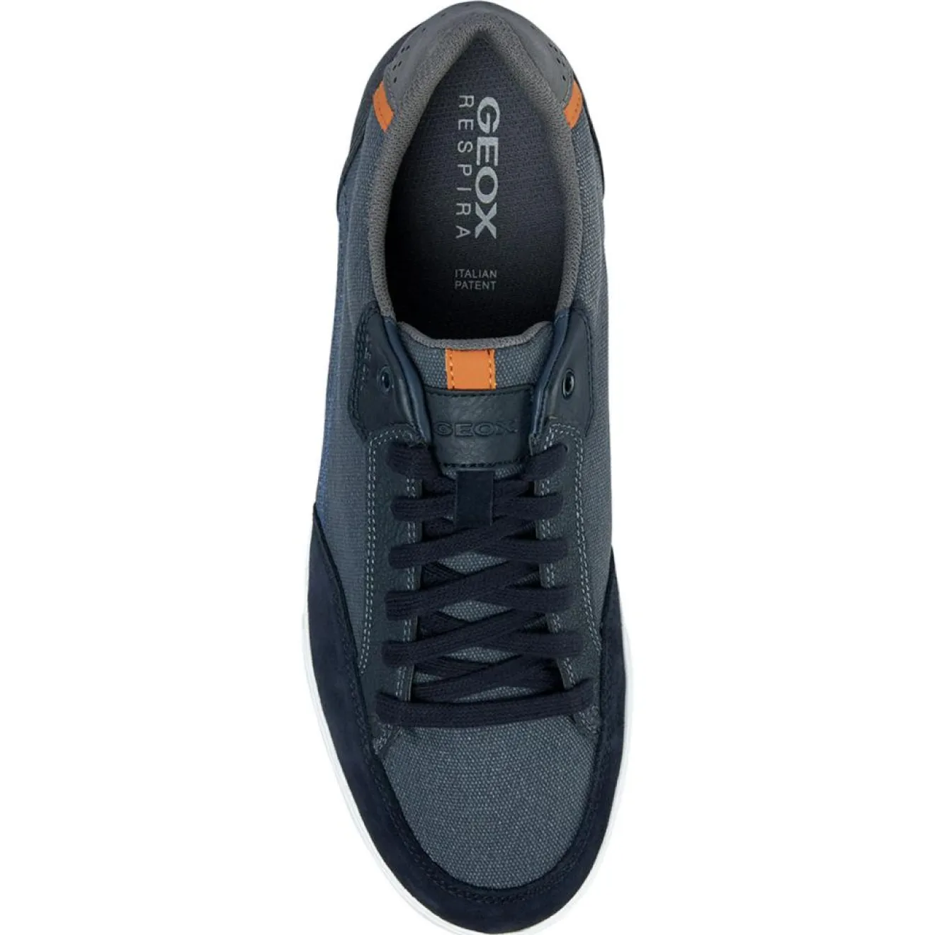 Homme Geox Baskets Walee bleu marine