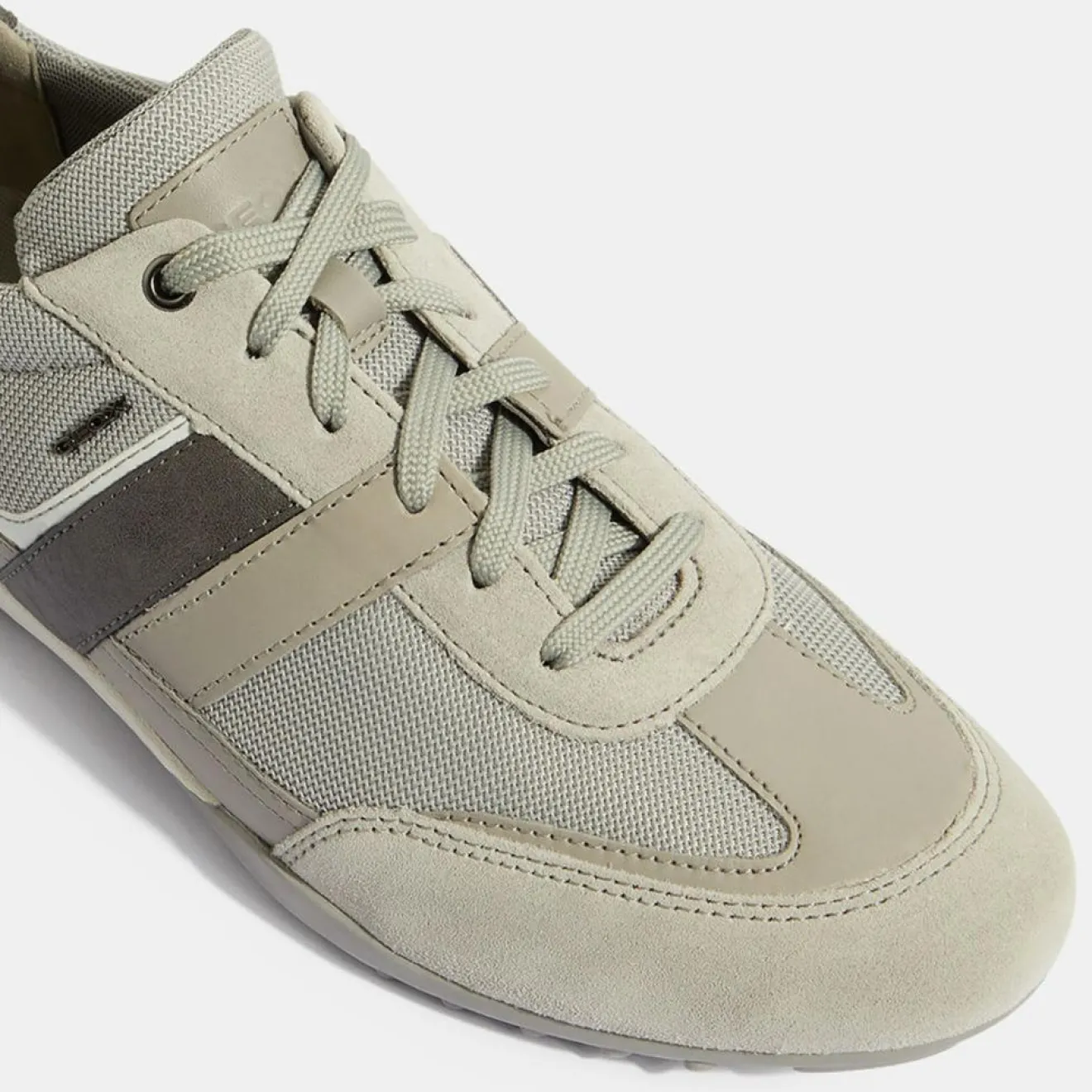 Homme Geox Baskets Wells grises