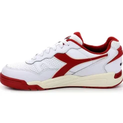 New Diadora Baskets Winner blanc/rouge