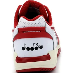 New Diadora Baskets Winner blanc/rouge