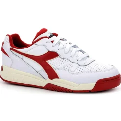 New Diadora Baskets Winner blanc/rouge