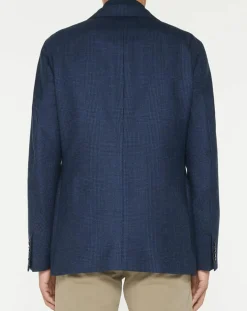 New Hackett London Blazer en Laine doublure amovible bleu foncé
