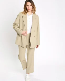 Femme Esprit Blazer Esp vert/beige