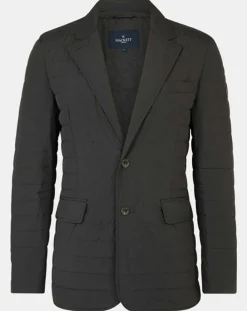 Homme Hackett London Blazer matelassé Quilted noir