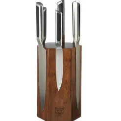 Bjorn Bloc avec couteaux de cuisine Loki Imatra inox mat - 7 pièces