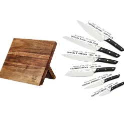 Bjorn Bloc avec couteaux de cuisine Erling Vantaa - 7 pièces