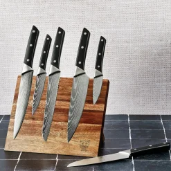 Bjorn Bloc avec couteaux de cuisine Erling Vantaa - 7 pièces